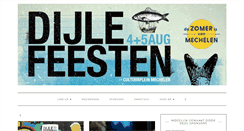 Desktop Screenshot of dijlefeesten.be